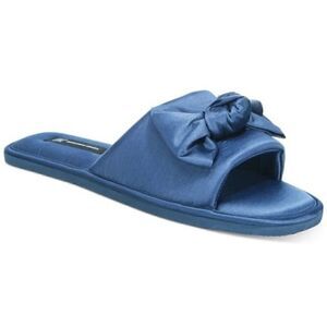 - New INC Women's Satin-Bow Slide Slippers, Nightfalls size L9/10